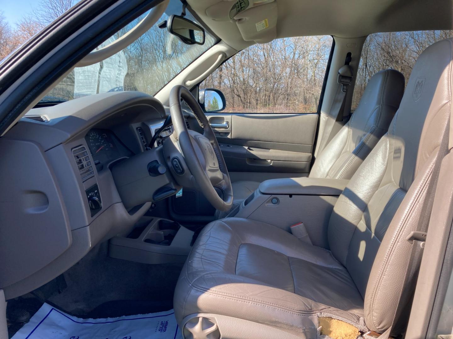 2003 Driftwood Met Dodge Durango SLT Plus 4WD (1D4HS58N73F) with an 4.7L V8 SOHC 16V engine, located at 1800 South Ihm Blvd, Freeport, IL, 61032, (815) 232-5543, 42.278645, -89.607994 - Photo#4