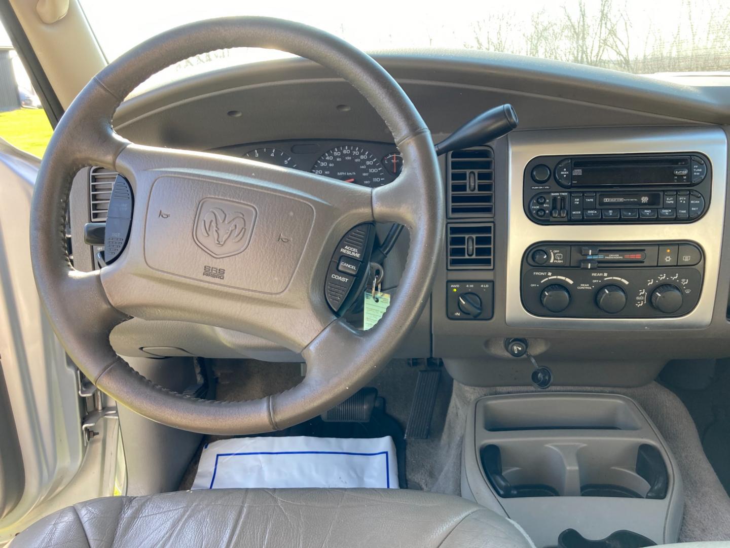 2003 Driftwood Met Dodge Durango SLT Plus 4WD (1D4HS58N73F) with an 4.7L V8 SOHC 16V engine, located at 1800 South Ihm Blvd, Freeport, IL, 61032, (815) 232-5543, 42.278645, -89.607994 - Photo#5