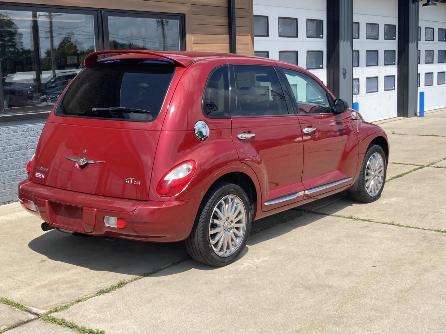 2007 Inferon Red Met Chrysler PT Cruiser GT (3A8FY78G37T) with an 2.4L L4 DOHC 16V TURBO engine, located at 1800 South Ihm Blvd, Freeport, IL, 61032, (815) 232-5543, 42.278645, -89.607994 - PT Cruiser GT 4D SUV - Photo#1