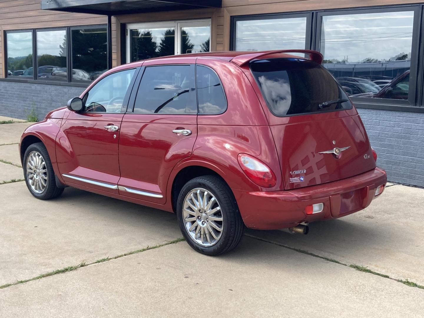 2007 Inferon Red Met Chrysler PT Cruiser GT (3A8FY78G37T) with an 2.4L L4 DOHC 16V TURBO engine, located at 1800 South Ihm Blvd, Freeport, IL, 61032, (815) 232-5543, 42.278645, -89.607994 - PT Cruiser GT 4D SUV - Photo#2