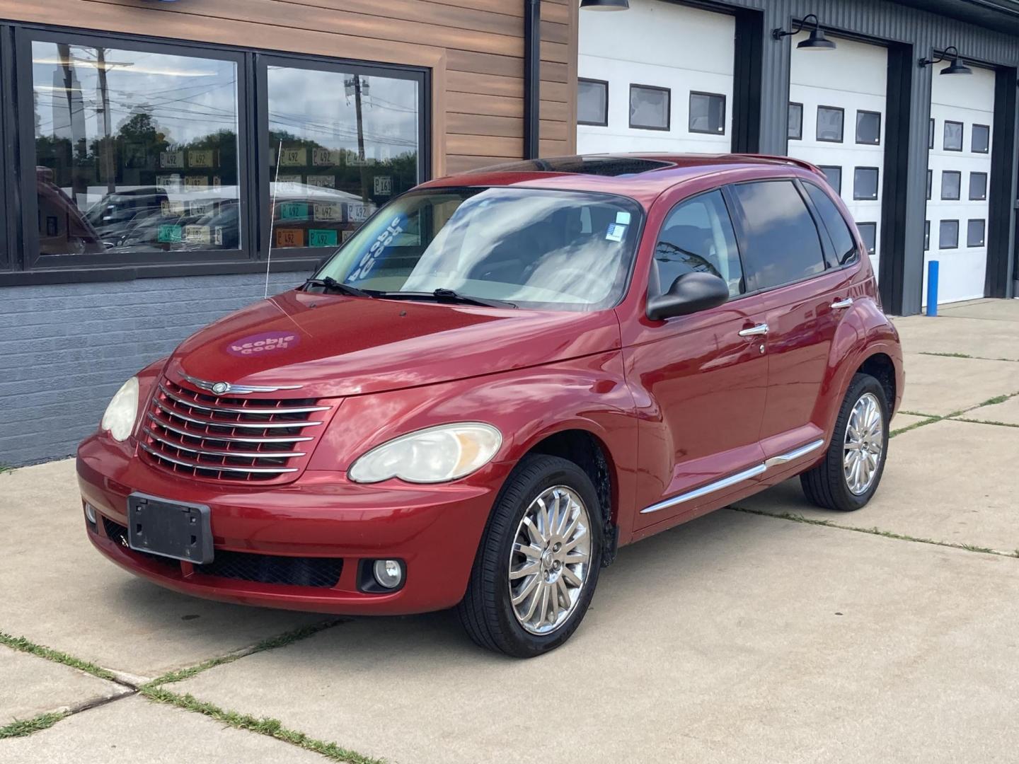 2007 Inferon Red Met Chrysler PT Cruiser GT (3A8FY78G37T) with an 2.4L L4 DOHC 16V TURBO engine, located at 1800 South Ihm Blvd, Freeport, IL, 61032, (815) 232-5543, 42.278645, -89.607994 - PT Cruiser GT 4D SUV - Photo#3