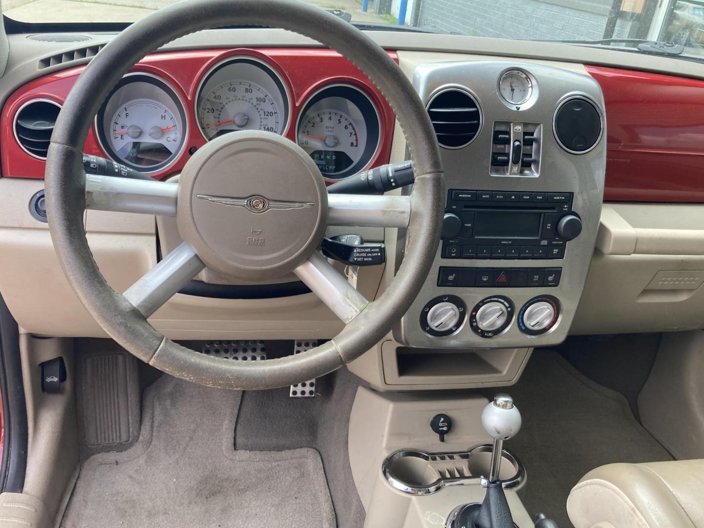 2007 Inferon Red Met Chrysler PT Cruiser GT (3A8FY78G37T) with an 2.4L L4 DOHC 16V TURBO engine, located at 1800 South Ihm Blvd, Freeport, IL, 61032, (815) 232-5543, 42.278645, -89.607994 - PT Cruiser GT 4D SUV - Photo#5