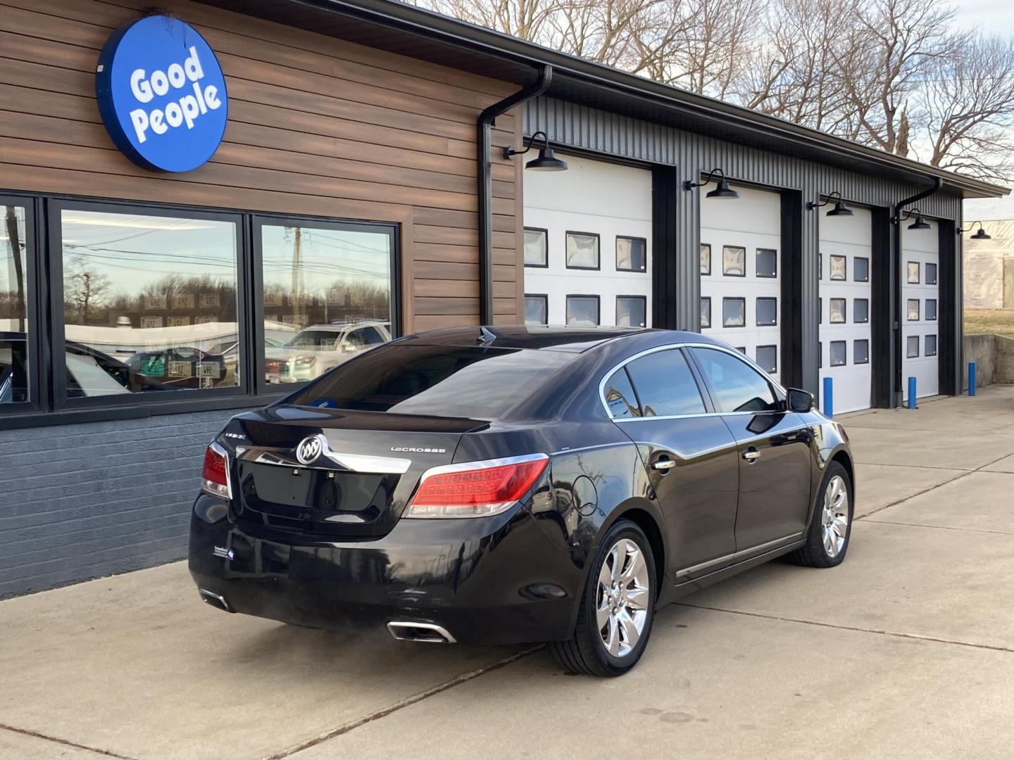 2013 Black Met. Buick LaCrosse Leather Package (1G4GC5G38DF) with an 3.6L V6 DOHC 24V engine, 6-Speed Automatic transmission, located at 1800 South Ihm Blvd, Freeport, IL, 61032, (815) 232-5543, 42.278645, -89.607994 - Photo#1