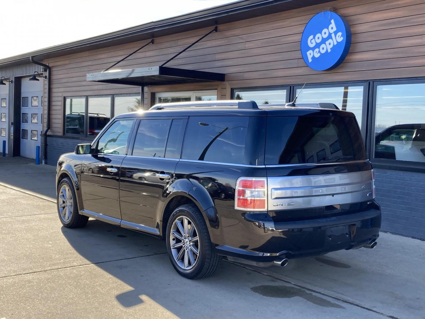 2013 Kodiak Brown Met Ford Flex Limited AWD (2FMHK6D86DB) with an 3.5L V6 DOHC 24V engine, 6-Speed Automatic Overdrive transmission, located at 1800 South Ihm Blvd, Freeport, IL, 61032, (815) 232-5543, 42.278645, -89.607994 - Flex Limited 4D SUV AWD - Photo#1